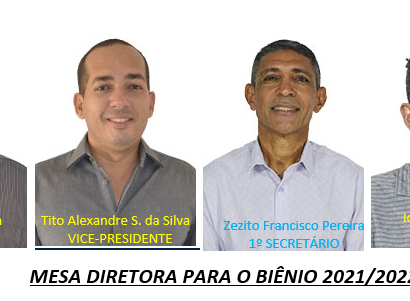 Album:Mesa Diretora para o Biênio 2021/2022